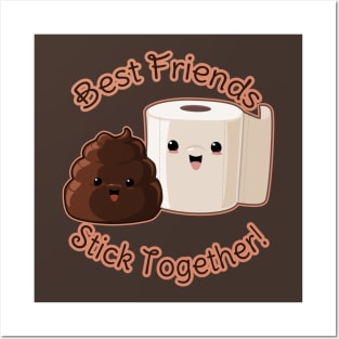 Poo and TP "Best Friends" Posters and Art